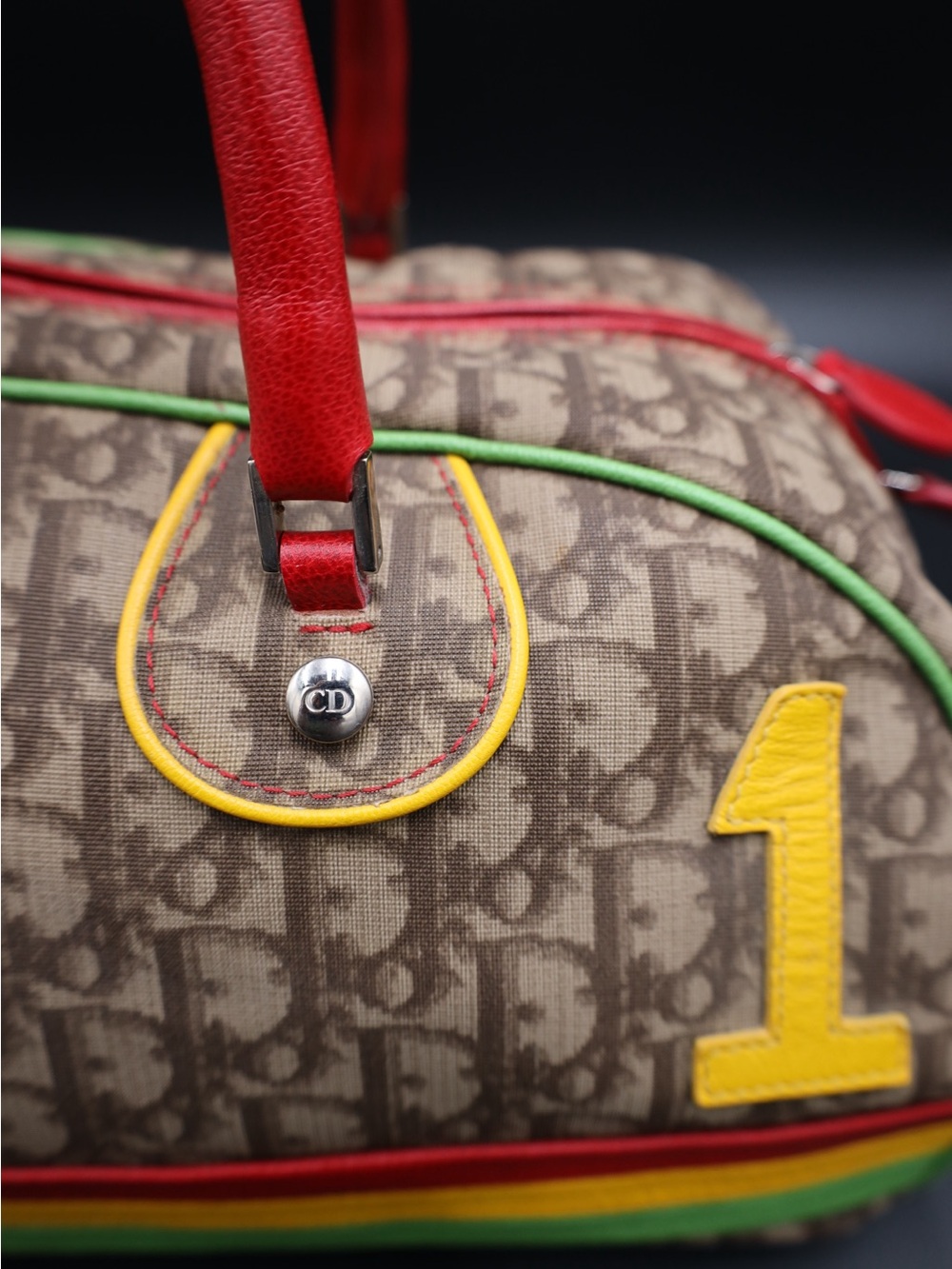 Rasta Dior bowling bag - Picture 2 of 11